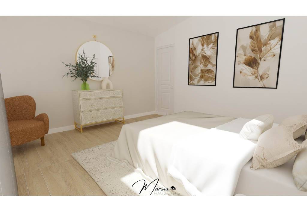 Vente d’exception : Magnifique appartement T4 de 81,71 m², résidence de caractère, avec parkings privatifs, au centre historique de Thézan-lès-Béziers