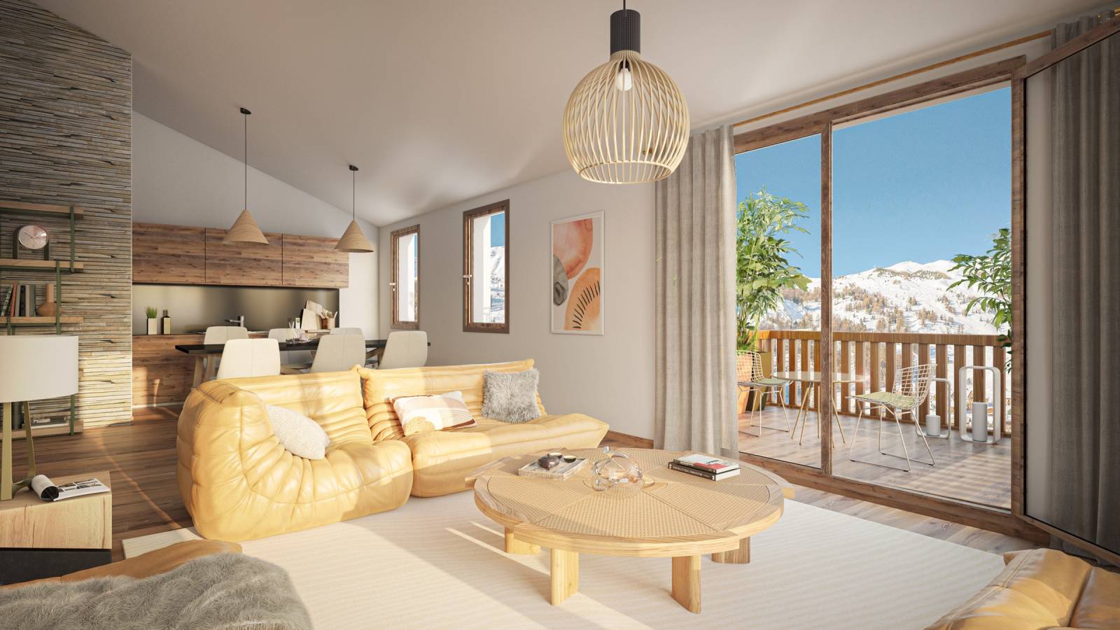 Investissez dans ce duplex neuf dans la station de Vars : Luxe et confort aux pieds des pistes