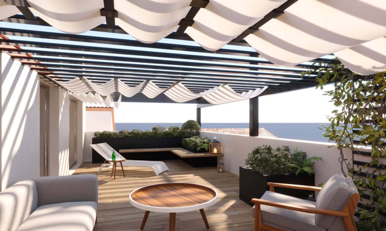 Acheter Appartement T2 Cabine à Cala di Pianottuli - 39,2 m² au coeur d'une résidence haut de gamme, avec place de parking.