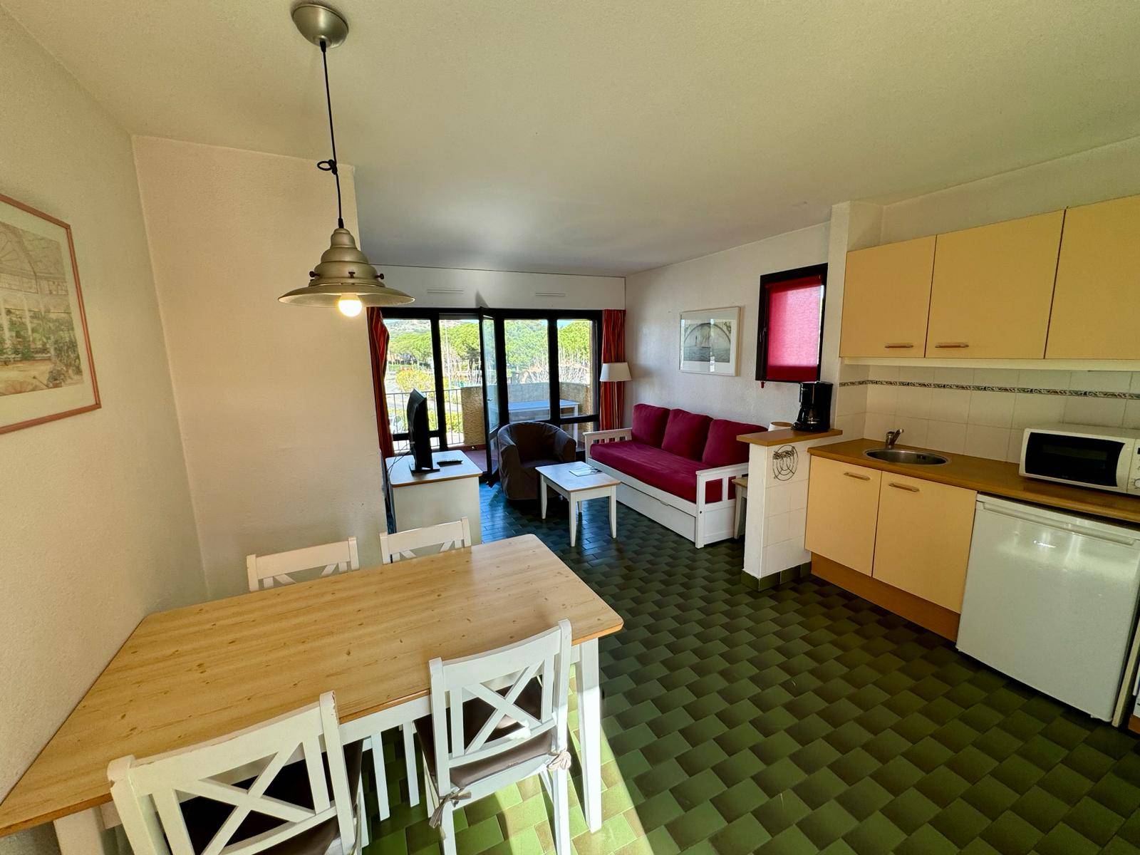 Acheter un appartement T2 en résidence au Cap d'Agde dans le sud de la France