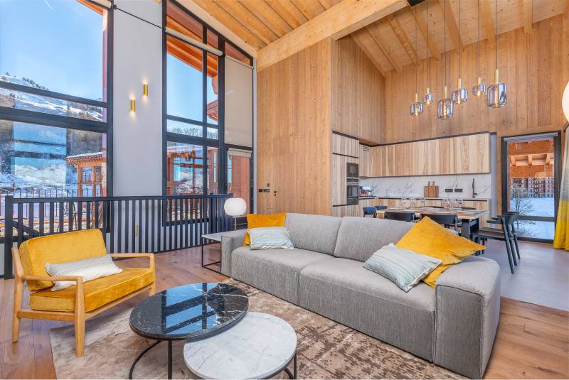 Programme Neuf | Chalet de luxe aux Arcs avec vue spectaculaire sur le Mont Blanc