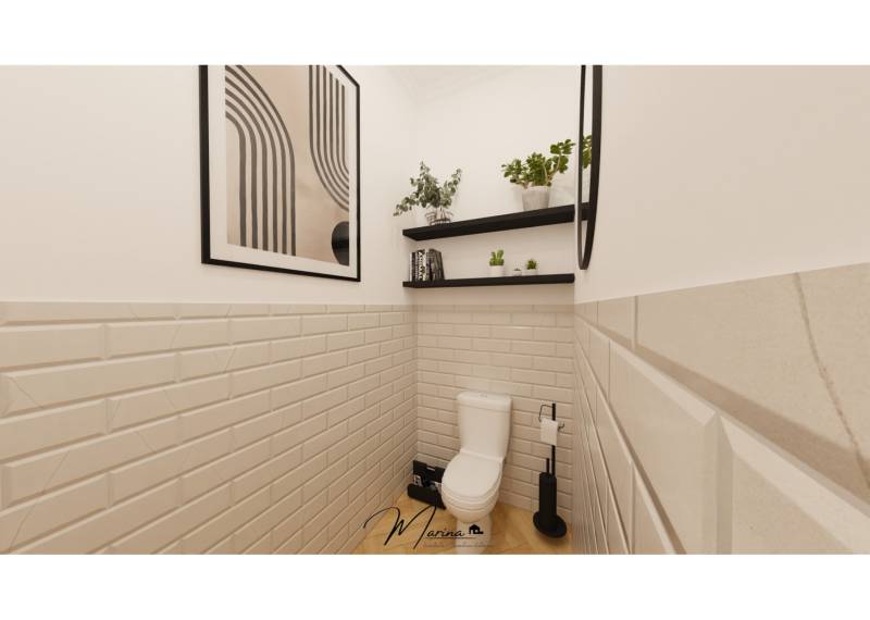 À vendre : Appartement T3 rénové au 2e étage de la maison de maître 