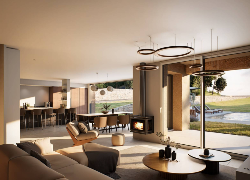 Acheter villa d'architecte de 209m² avec extérieur et piscine