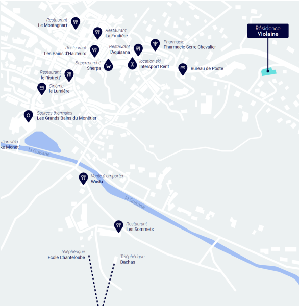 Offrez-vous une résidence de prestige dans la vallée de Serre Chevalier au bord des pistes de ski