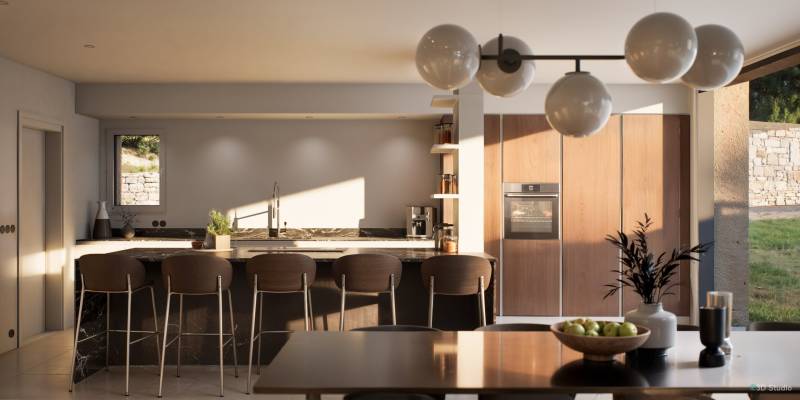 Investissez dans cette villa moderne et luxueuse à La Cadière d'Azur, un espace de vie d'exception.