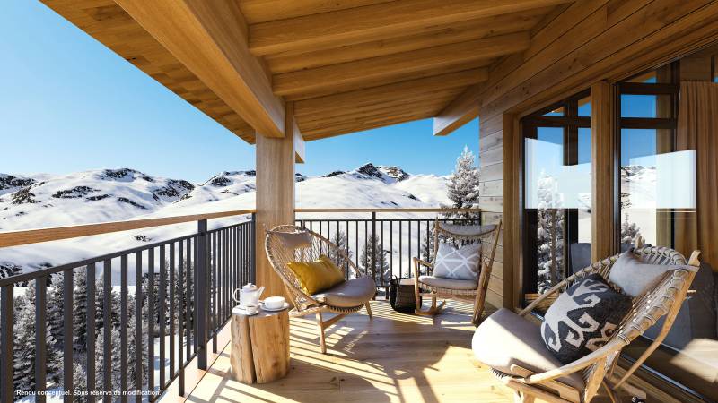 Achat d'appartement d'exception au bord des pistes de ski près de Vars Sainte Marie
