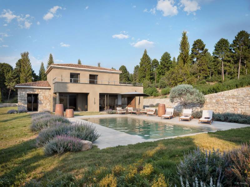 Réalisez votre rêve en acquérant une prestigieuse villa d'architecte alliant luxe et modernité à la Cadière d'Azur