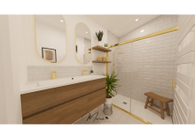 À saisir : T3 lumineux de 57,79 m² situé au 1er étage avec parking à Thézan-lès-Béziers, potentiel fiscal intéressant